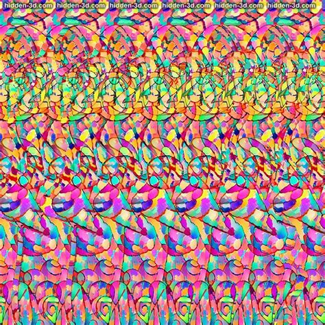 D Stereogram Posters Retyfever