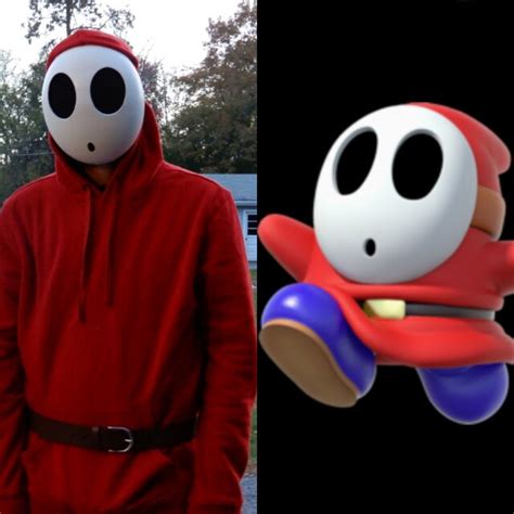 Shy Guy Mask Nintendo Cosplay 3d Printed Acessories Etsy