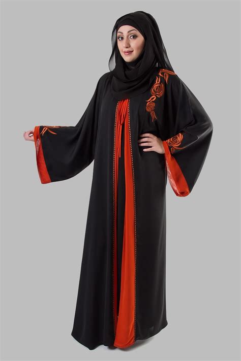 Embroidered Abaya Designs Islamic Abaya Dress Fashion