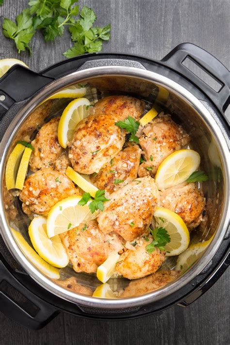 Instant pot whole chicken rotisserie style Instant Pot Lemon Garlic Chicken | Healthy Instant Pot ...