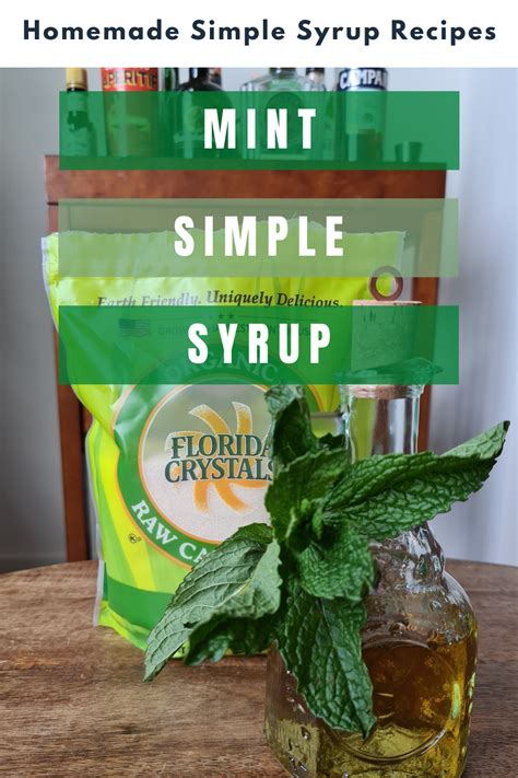 Easy Mint Simple Syrup Recipe Florida Dancing Juice Recipe In 2021