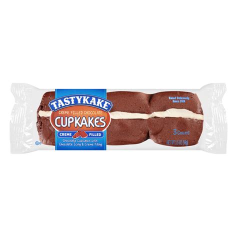 Save On Tastykake Cupcakes Chocolate Cream Filled Chocolate Iced Ct Order Online Delivery