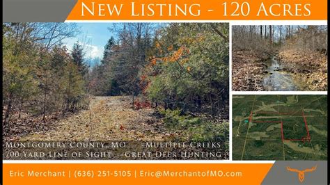 ️new Listing ️120 Acres For Sale Recreational Hunting Land The Eric