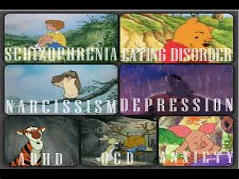 Winnie The Pooh Character Disorders Each Character Has Own Disorder