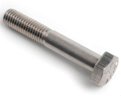 Stainless Steel Half Thread Hex Bolts Din Grade Aisi At Best