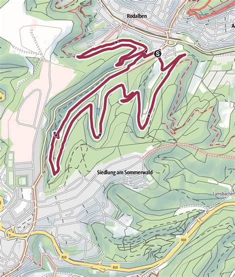 Rodalber Felsenwanderweg Teilstrecke Wanderung