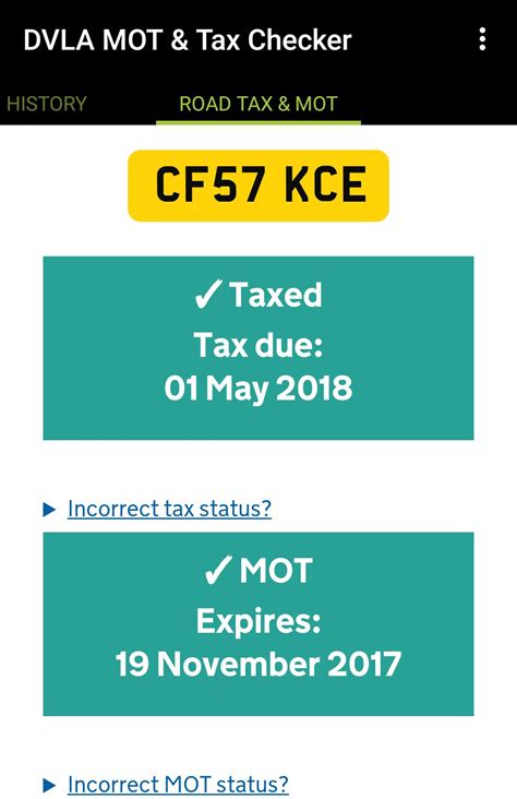 Understand how much road tax (ved) you should pay this year. MOT History & ROAD TAX Car Checker for Android - APK Download
