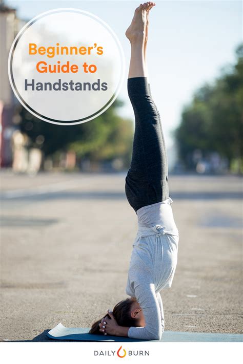 How To Do A Handstand Yoga For Beginners Video