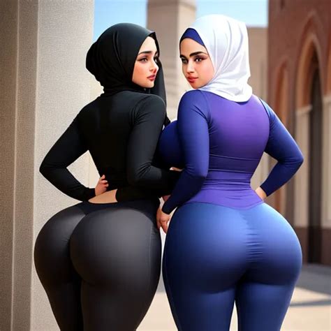 Ai Photo Muslim Women Thick Ass Tight Clothes Extremely