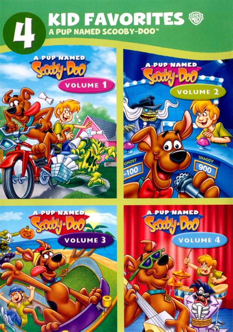 4 Kids Favorites A Pup Named Scooby Doo 4 Discs Best Buy