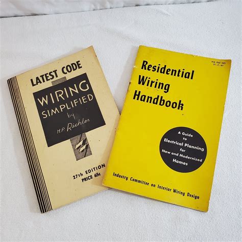 1962 Latest Code Wiring Simplified By Hp Richter 27th Ed Residential