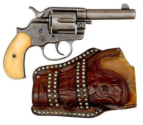 Colt 1878 Sheriff Model Double Action Revolver Wholster Sold At