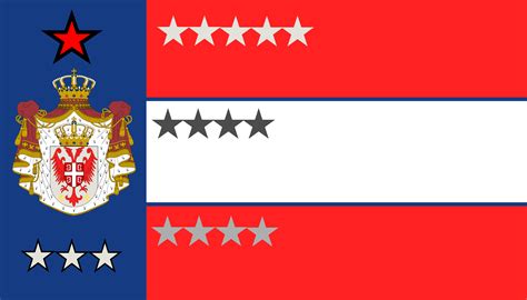 The United States Of Serbia Flag The Serbian Dream Alt History