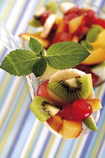 Fruit Salad Kiwis Grapes Apples Bananas Editorial Stock Photo Stock