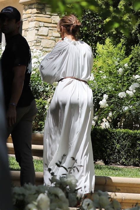 Jennifer Lopez In A White Spring Dress Brentwood 04192022 • Celebmafia