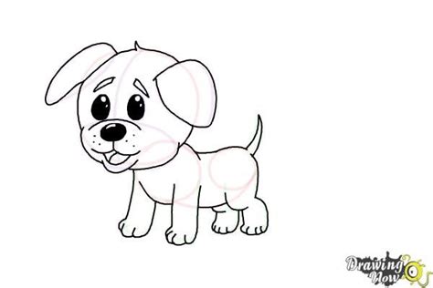 How To Draw A Baby Dog Step 10 To Do With The Kids