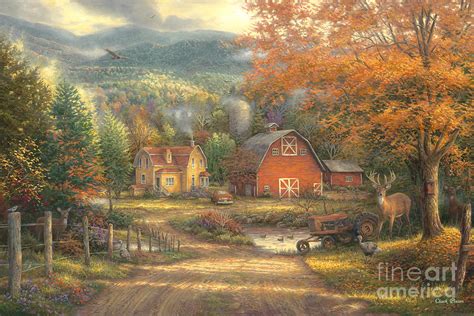 Country Roads Take Me Home Painting By Chuck Pinson