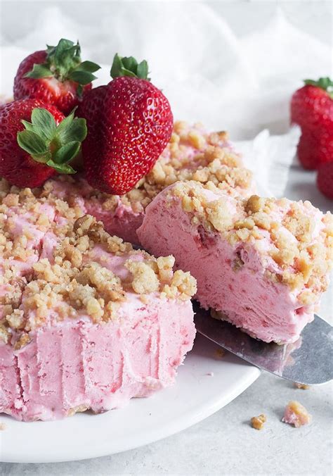 Frozen Strawberry Dessert Easy And Delicious Frozen Strawberry