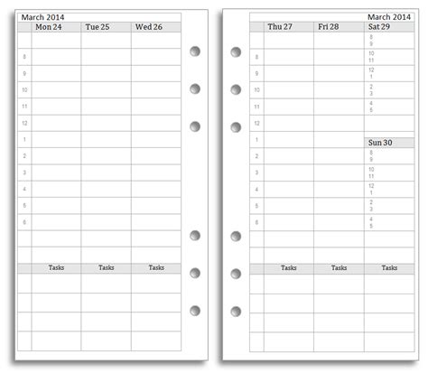 My Life All In One Place Free Filofax Diary Inserts To Print On Letter