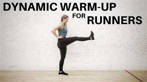 Dynamic Warm Up For Runners Youtube