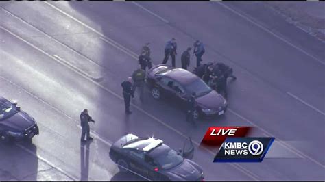Watch Police Chase Officer Involved Shooting Suspect Into Independence