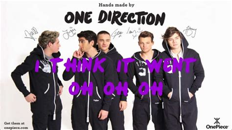 One Direction Best Song Ever Lyrics And Pictures Youtube