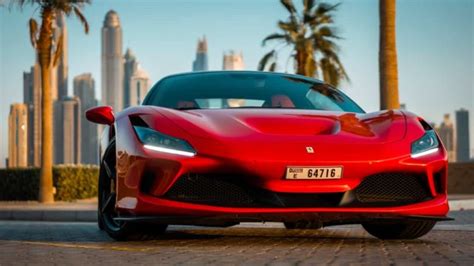 Rent A Ferrari F8 Tributo In Dubai Exotic Sports And Luxury Carsharing