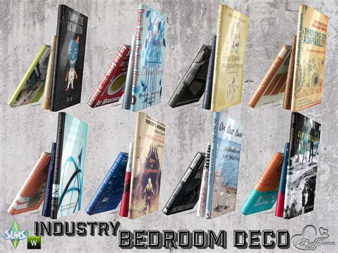The Sims Resource Bedroom Industry Deco Books V2