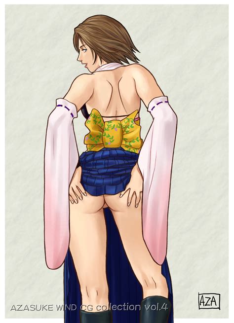 Rule 34 Ass Azasuke Final Fantasy Final Fantasy X Highres No Panties