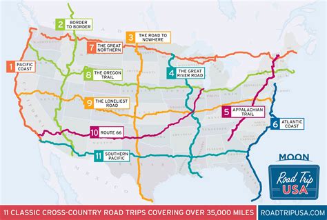 Road Trip America Map - Allyce Maitilde