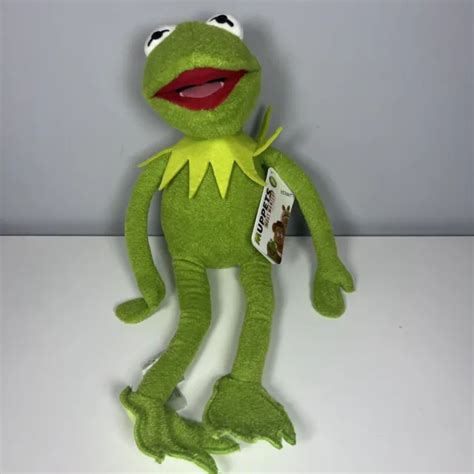 Muppets Most Wanted Kermit The Frog Plush Disney Store Authentic 17