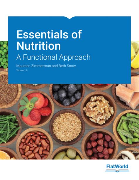Clinical Nutrition A Functional Approach Textbook Nutrition Pics