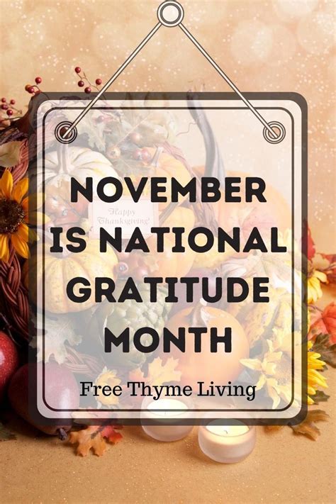 November Is National Gratitude Month Video Gratitude Quotes
