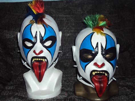Mascara De Luchador Psycho Clown Niño Modelo Original Latex 25000