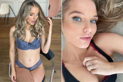 Helen Flanagan Strips Down To Lingerie As She Cradles Her Blossoming