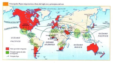 Demografía los movimientos migratorios La guía de Geografía