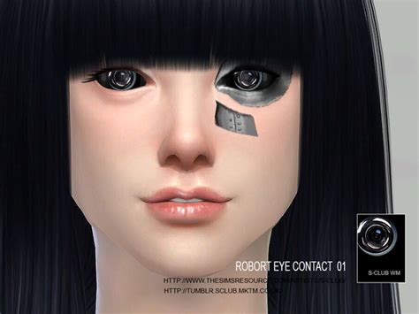 Robot Eye Colors The Sims 4 Sims4 Clove Share Asia Tổng Hợp Custom