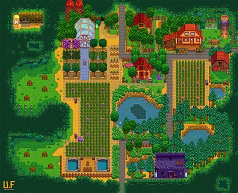 We've got you, and have covered the best designs. Got obsessed with Stardew Valley again! My forest farm ...