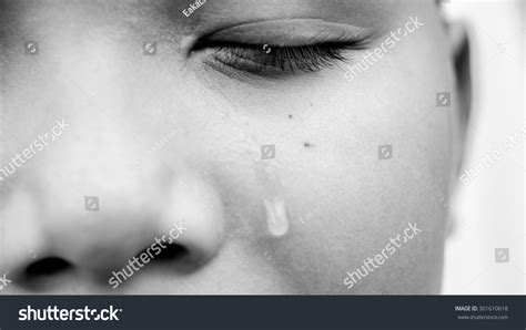 A Single Tear Drop Stock Photo 301610618 Shutterstock