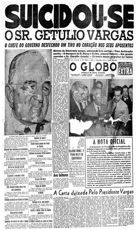 Pin Em Jornal O Globo Anos