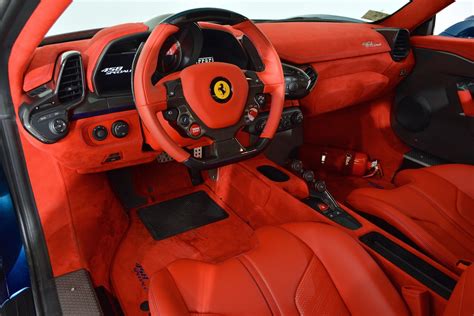 The ferrari portofino is the most powerful convertible to combine the advantages of a retractable hard top, a roomy boot and generous cockpit space plus two rear seats. Blue Ferrari 458 Speciale For Sale - GTspirit
