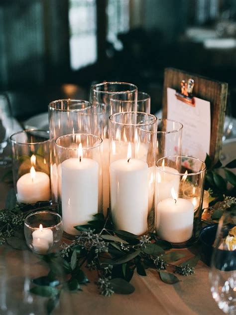 Assorted Pillar Candle Pillar Candle Centerpieces Candle Wedding