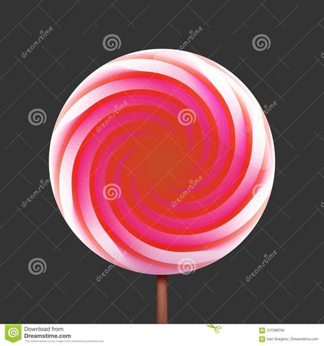 Stock Vector Illustration Realistic Lollipop Eps 10 Stock Vector Illustration Of White