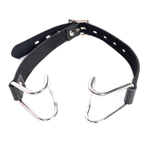 Harness Gag Spreader Bdsm Open Mouth Gags Metal Claw Hook Force For Women Couples Slave Bondage