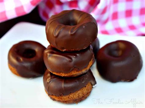 Chocolate Mini Donuts With Rocky Road Toppings The Foodie Affair