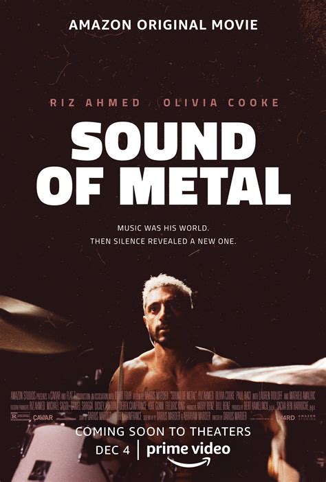 With riz ahmed, olivia cooke, paul raci, lauren ridloff. Sound of Metal (2020). Película Estreno Diciembre. Trailer ...