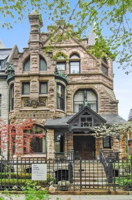 1886 Stone Mansion For Sale In Chicago Illinois — Captivating Houses
