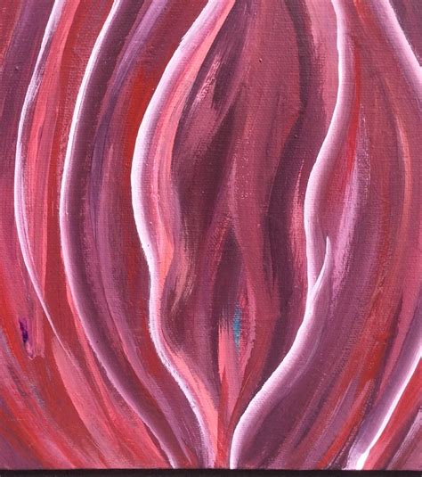 Sold Empower Vagina Art Acrylic Paintings Undulating Etsy