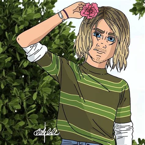 Kurt Cobain Kurtcobain • Fotky A Videa Na Instagramu In 2022 Kurt Cobain Art Kurt Cobain