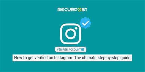 How To Get Verified On Instagram Step By Step Guide